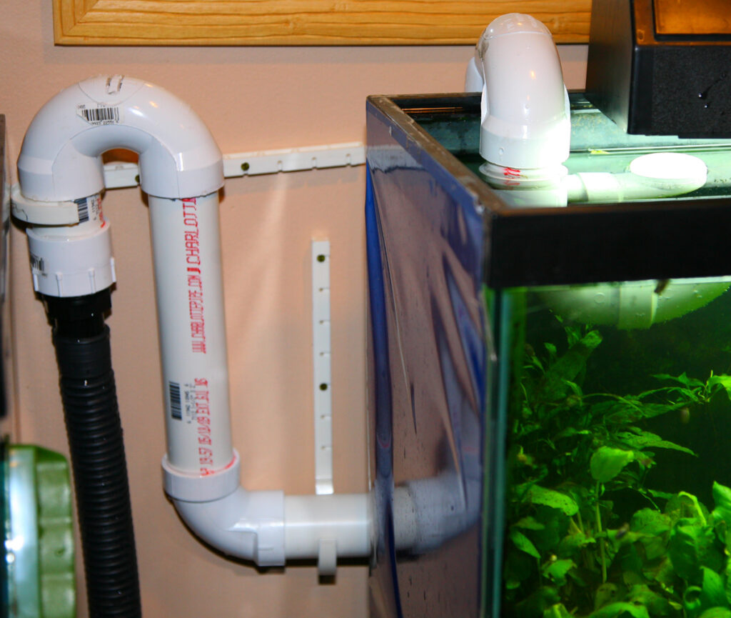 View of Automatic Water Change System Freshwater Aquarium - Aquariumia