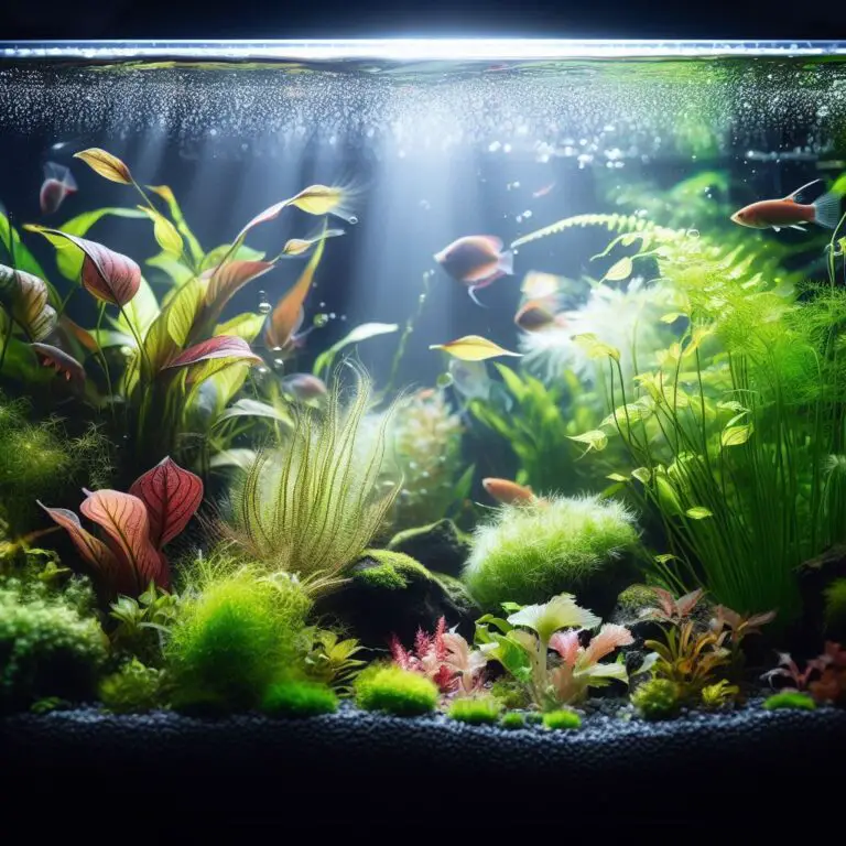 colorful freshwater plants