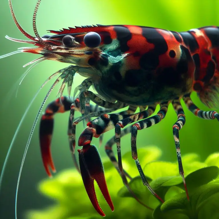 Why is my cherry shrimp turning black